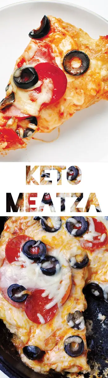 Keto Pizza - Turkey Crust Meatza [Recipe]