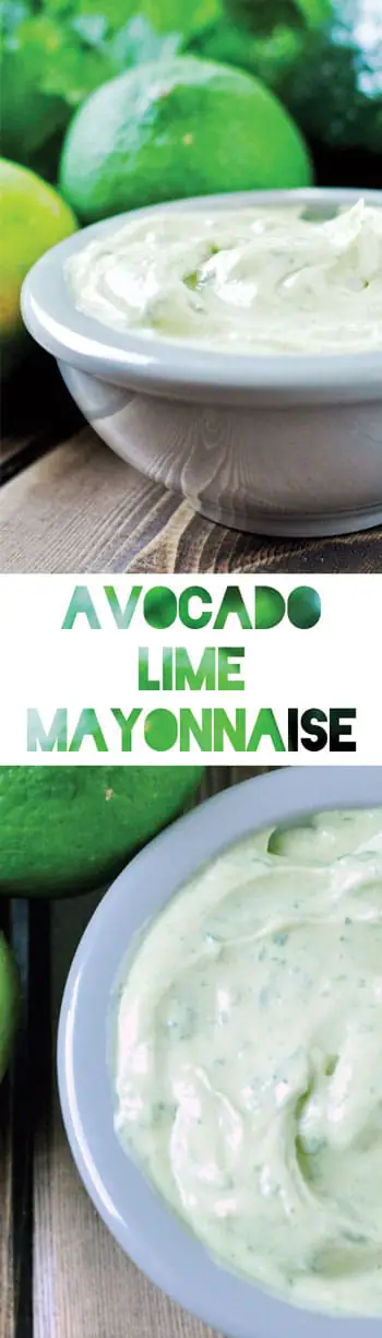 Avocado Mayo with Lime & Cilantro [Recipe]