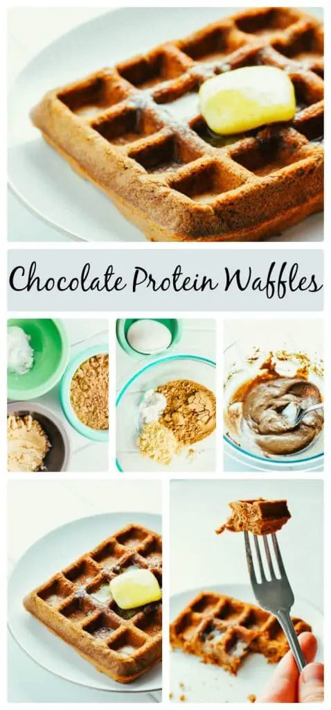Chocolate Protein Waffles [Recipe] | KETOGASM #keto #ketogenic #recipe #lowcarb #atkins #protein #powder #chocolate #breakfast #waffle