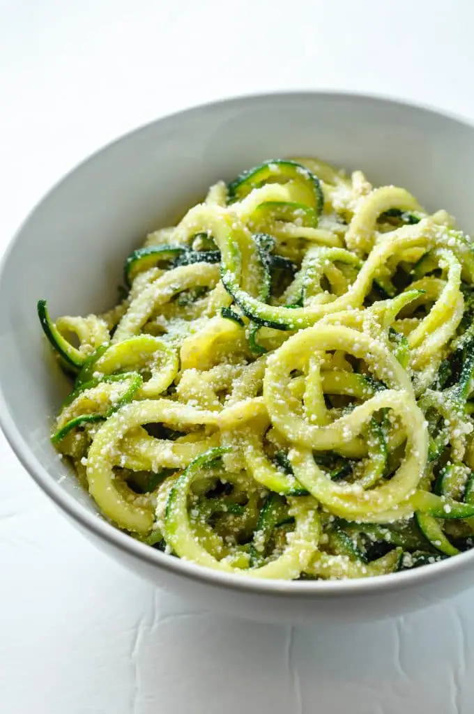 Browned Butter & Mizithra Cheese Zucchini Noodles [Recipe] | KETOGASM #keto #ketogenic #ketosis #diet #recipes #zoodles #atkins #lowcarb #mizithra #cheese #browned #butter #zucchini #noodles #spaghetti #factory