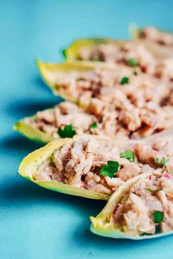 Low Carb Tuna Salad Endive Boats [Recipe]