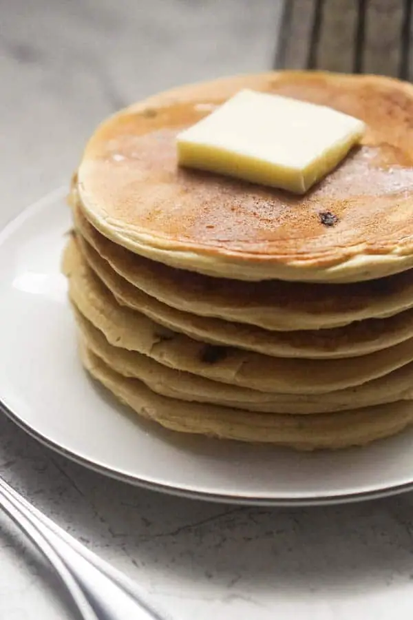 Keto Protein Pancakes | Low Carb Chocolate Chip Pancakes