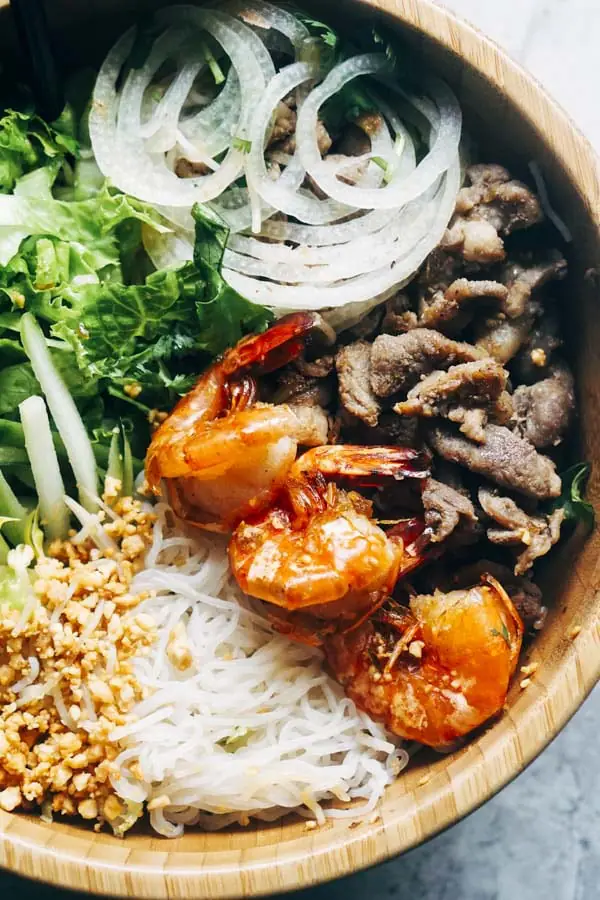 Vietnamese Noodle Salad Bowl | Low Carb & Keto