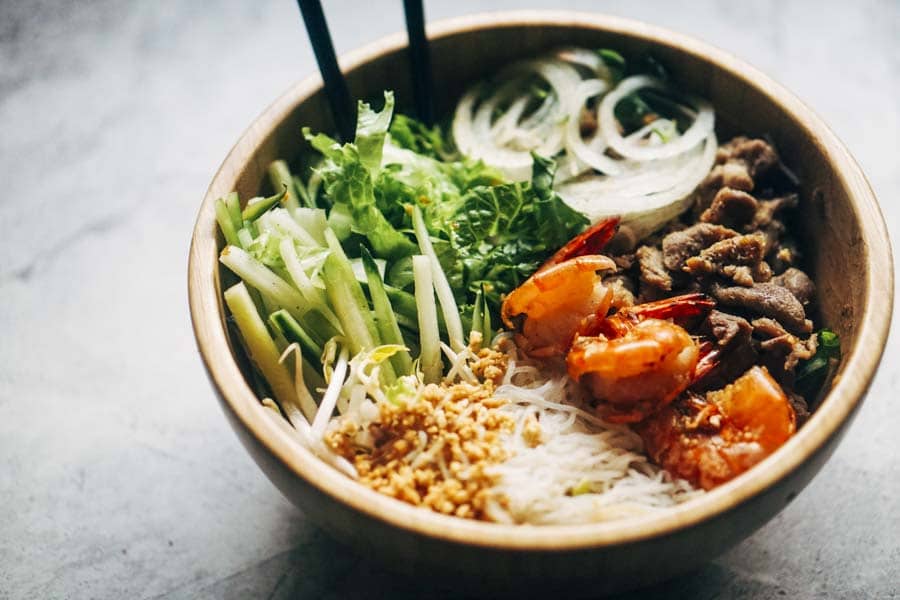 Shirataki Noodle Bowl | Low Carb Vietnamese Food