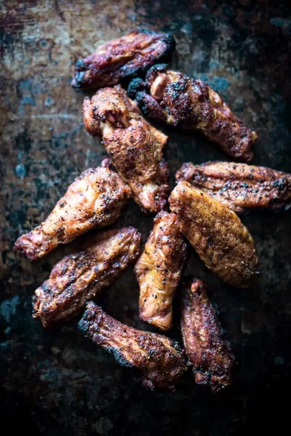 Keto Chicken Wings Recipe Smoked with Dry Rub