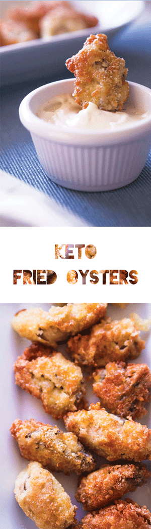 Keto Fried Oyster Recipe - Low Carb, Gluten Free, EFFING DELISH