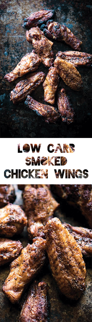 Low Carb Keto Chicken Wings Recipe - Smoked with Sugar-Free Dry Rub!