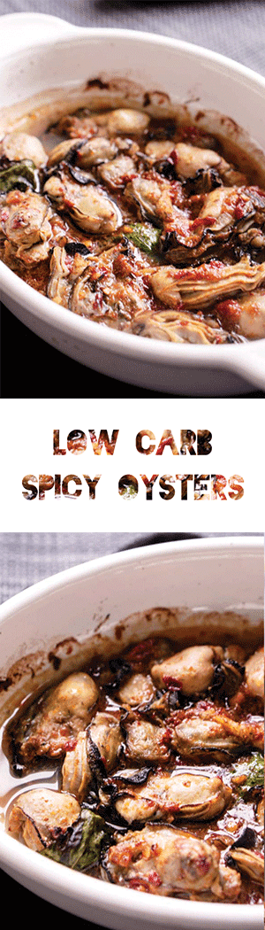 Low Carb Keto Oyster Recipe - Broiled & Spicy!
