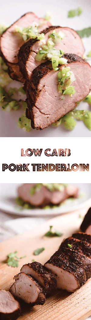 Low Carb Pork Tenderloin Recipe Smoked with Dry Rub - Keto, Gluten Free, Sugar Free