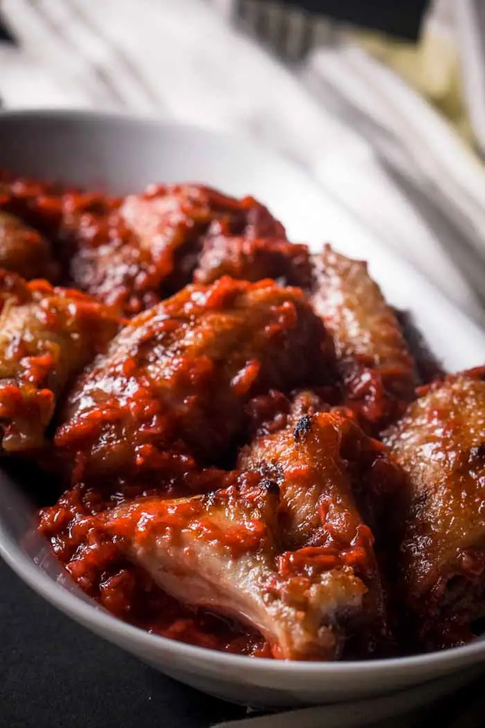 Low Carb Raspberry Glazed Chicken Wings Recipe - Keto Friendly, Gluten-Free
