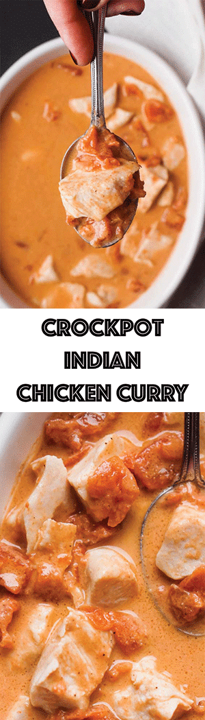 Crockpot Indian Chicken Curry - Low Carb, Keto, Dairy-Free, Gluten-Free