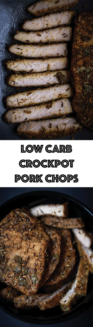 Low Carb Crockpot Pork Chops! Keto Friendly, Gluten-free, Dairy-free, & Delicious!