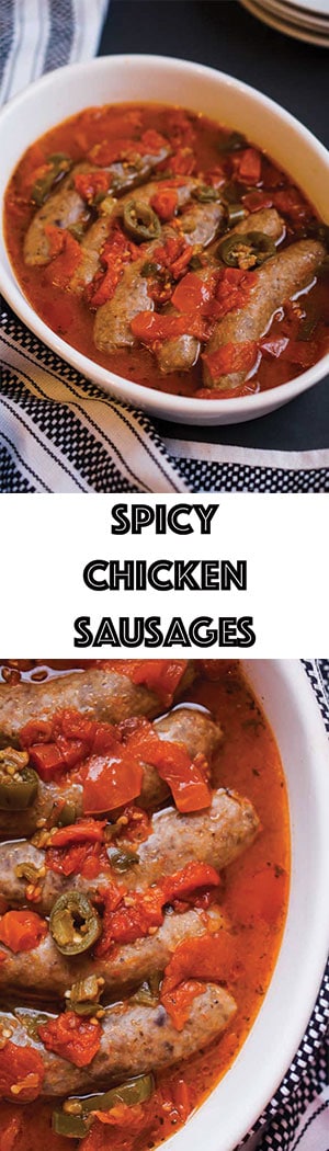 Easy Low Carb Spicy Chicken Sausages - Keto, Gluten Free, Sugar Free