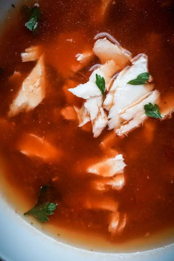 Spicy Halibut Soup Recipe aka Italian Halibut Chowder