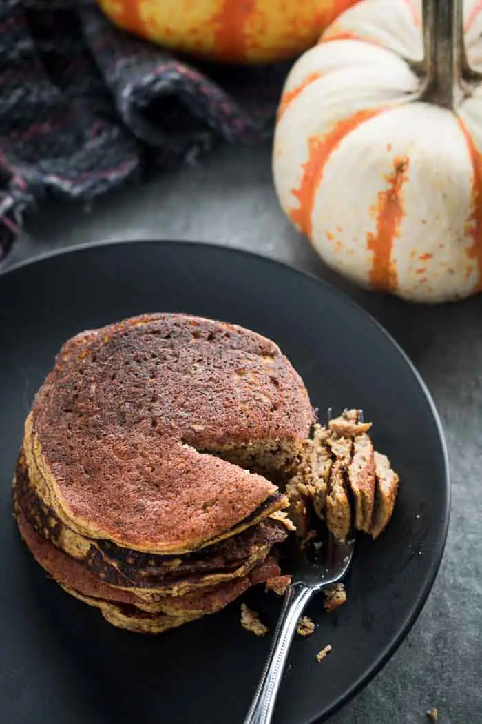Gluten-Free Pumpkin Pancakes - Low Carb, Keto, Almond Flour