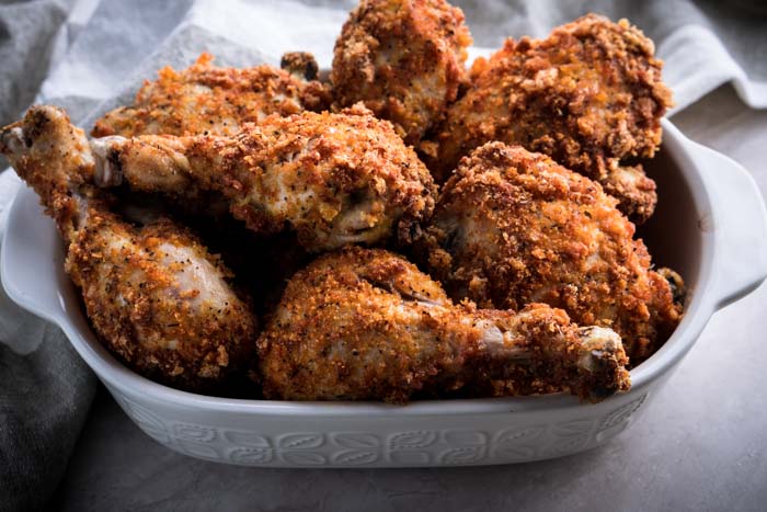 is fried chicken okay for liw ca4b diet