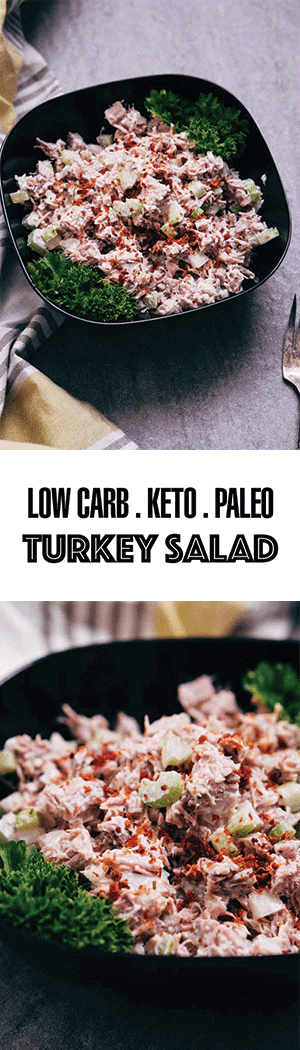Healthy Turkey Salad Recipe - Low Carb, Keto, Paleo
