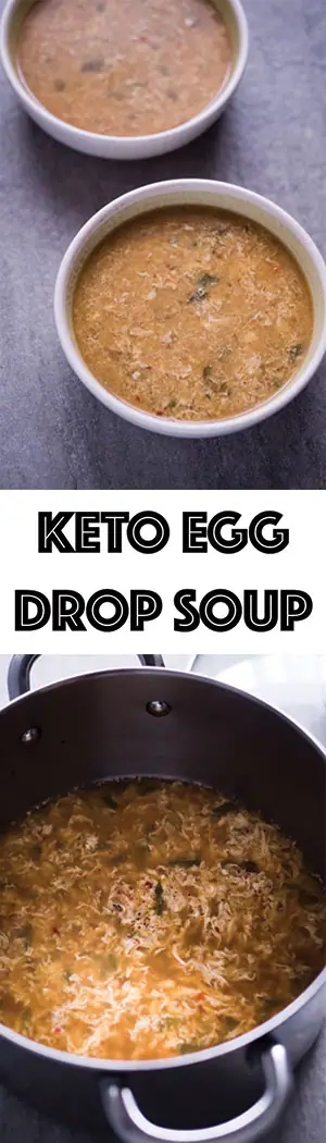 Keto Egg Drop Soup Recipe - Low Carb, Gluten Free, No Starch Needed!