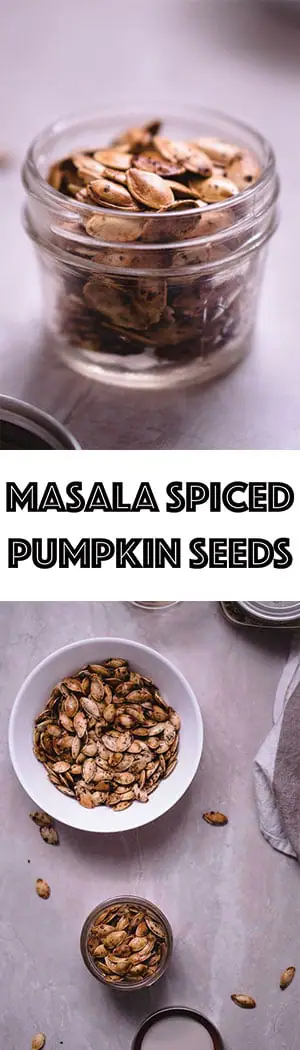 Garam Masala Pumpkin Seeds - Spicy, Roasted, Low Carb Snack