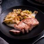 Pork Chops & Cabbage Dinner Recipe [Low Carb, Keto, Dairy-free]