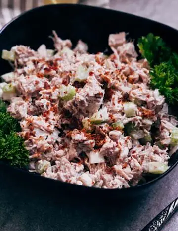 Turkey Salad Recipe [Low Carb, Keto, Dairy Free]
