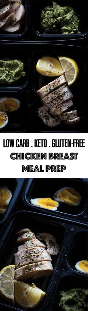 Keto Chicken Breast Meal Prep Ideas - Low Carb Lemon Butter Chicken