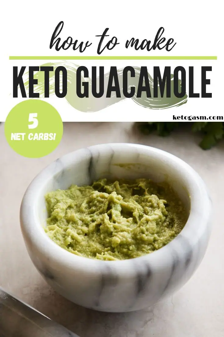 How to make keto guacamole