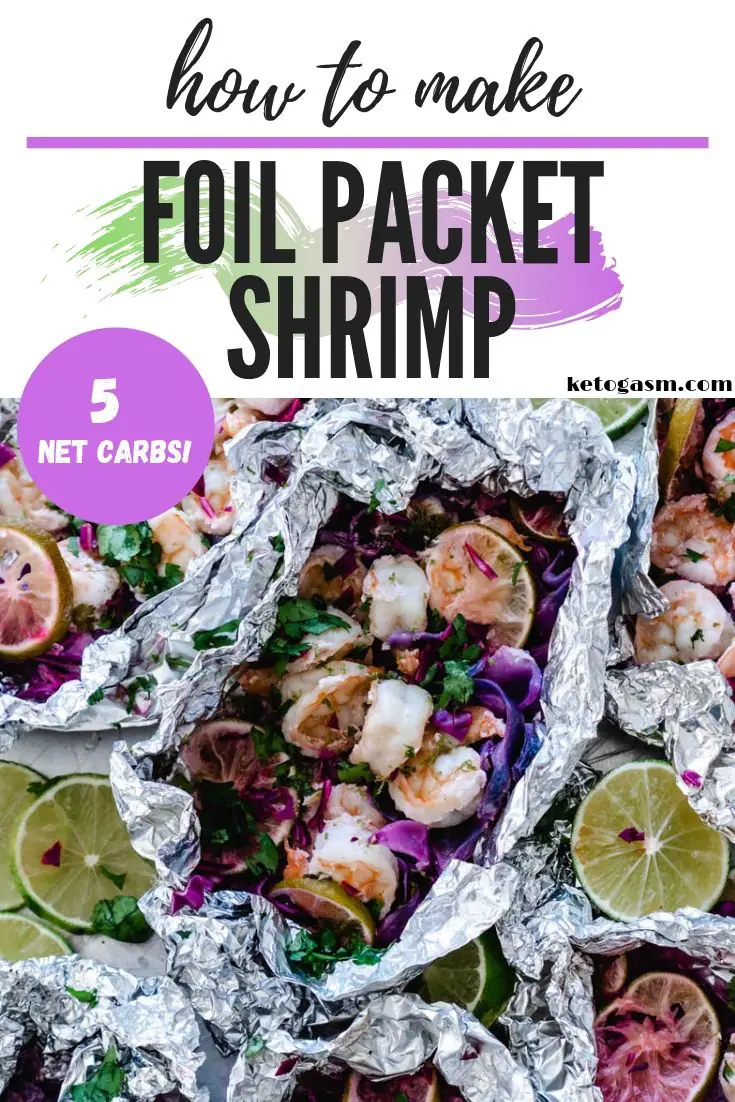 How to Make Foil Packet Shrimp on Grill - Low Carb Keto Shrimp Recipe (~5g net carbs!) 