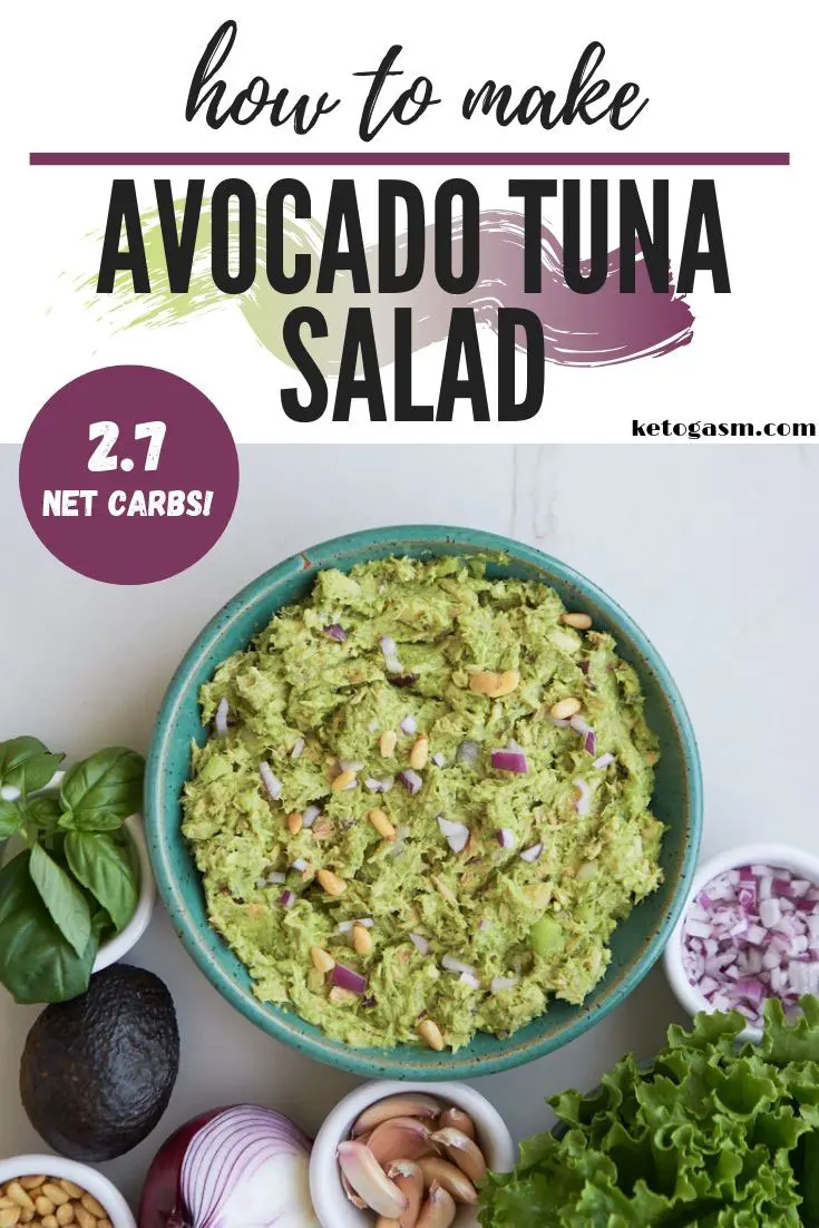 How to make avocado tuna salad
